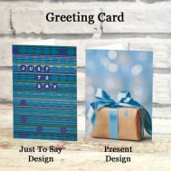 gift cards with text 1