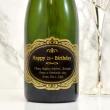 happy 21st champagne label 2