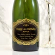 happy 40th champagne label 2