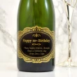 happy 80th champagne label 2