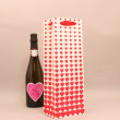 Personalised Rose Champagne Gift With Love Balloon Label