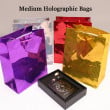 medium holographic bags 7 1 1