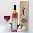original personalised golfers wine gift pack 1