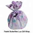 pastel butterfly lux gift wrap 15 1 2 1 1 2