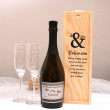 prosecco mr and mrs gift 4