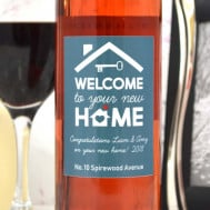 welcome to your new home rose wine 2