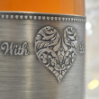 with love pewter detail