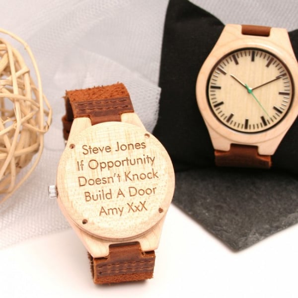 wooden wrist watch 1