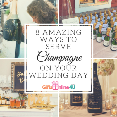 8 Amazing Ways To Serve Champagne on Your Wedding Day