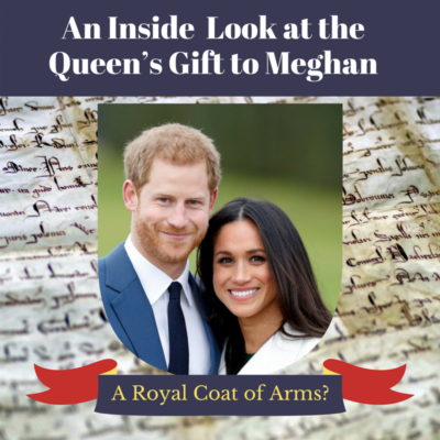 A Royal Coat of Arms An Inside Look at the Queens Gift to Meghan