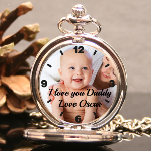 PERSONALISED PHOTO POCKETWATCH