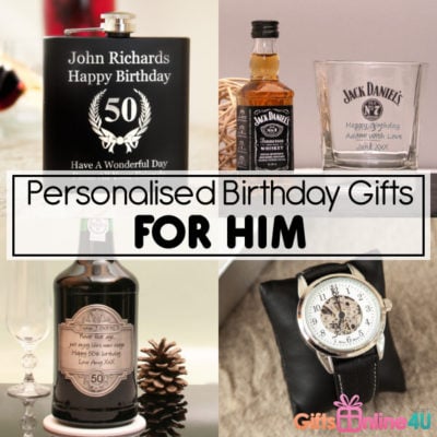 Personalised Birthday Gifts for Him