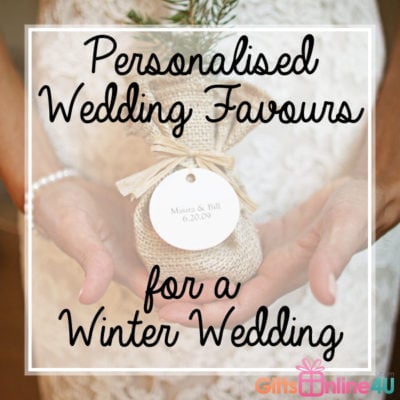 Personalised Wedding Gifts   Favours for A Winter Wedding