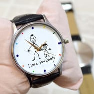 daddy drawing watch 2