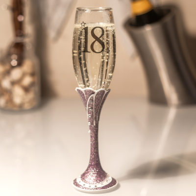 personalised champagne flutes
