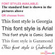 font styles for engraving 9 11