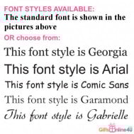 font styles for engraving 9 11