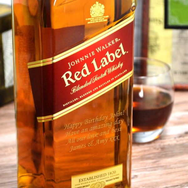 Personalised Johnnie Walker Red Label 1.5L