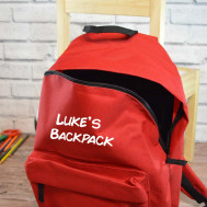 Red Backpack 6
