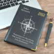 Black A5 Diary Compass copy