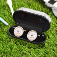 Golf Cufflink Set