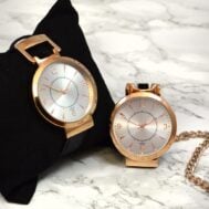 Wrist Pocket Watch Rose Gold 1