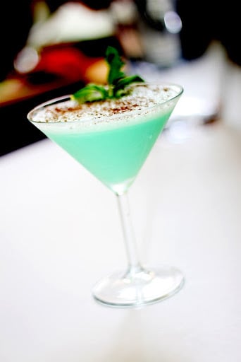 green cocktail