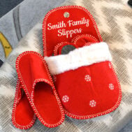 Xmas Slippers 2