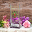 December Birth Flower Glass Vase Jpg 1