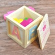 Wooden Kids Cube Box 02 Girl Jpg