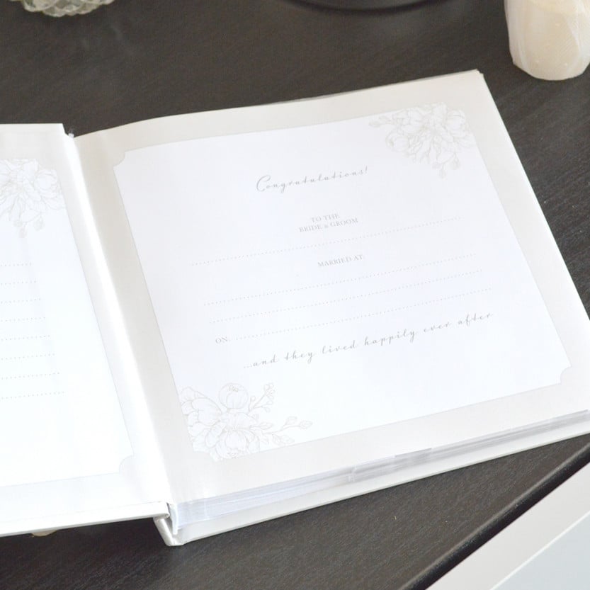 Personalised Wedding Photo Album 6 x 4