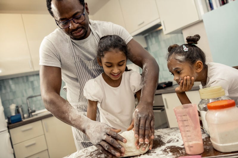 Dad Cooking