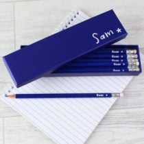 Pencils Blue Star 2