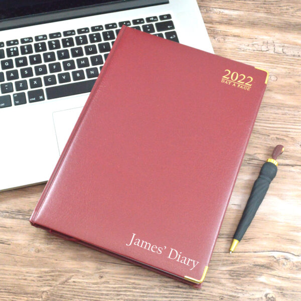 Red Diary Name copy A4