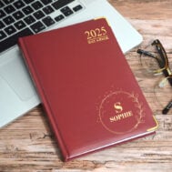 Circle Monogram Red copy
