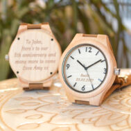 5th Anniversary Wooden Watch