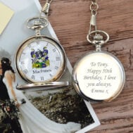 Family Crest Pocket Watch 50th