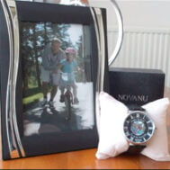 photo upload birthday wrist watch