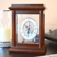 Brown Numeral Mantle Clock 1 copy