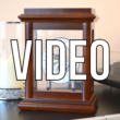 Brown Numeral Mantle Clock 1 for video