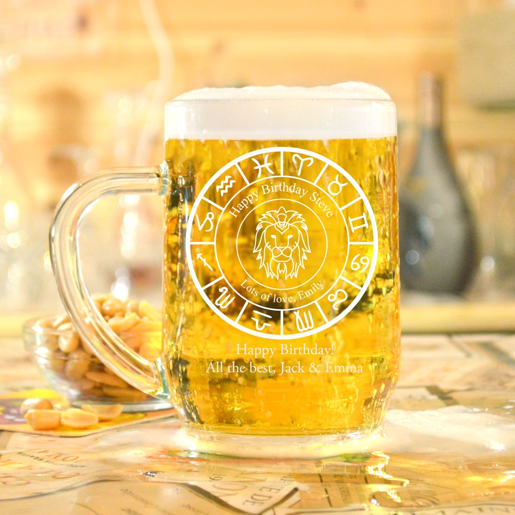 Personalised Leo Tankard from GiftsOnline4U