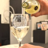 Sagittarius Wine Glass 2