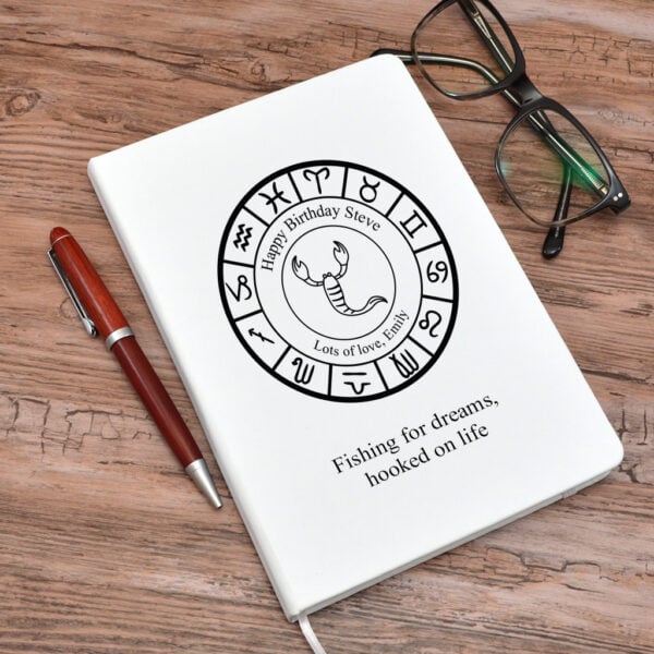 Scorpio Personalised Notebook 1