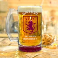 Aston Villa FC Grand verre à bière