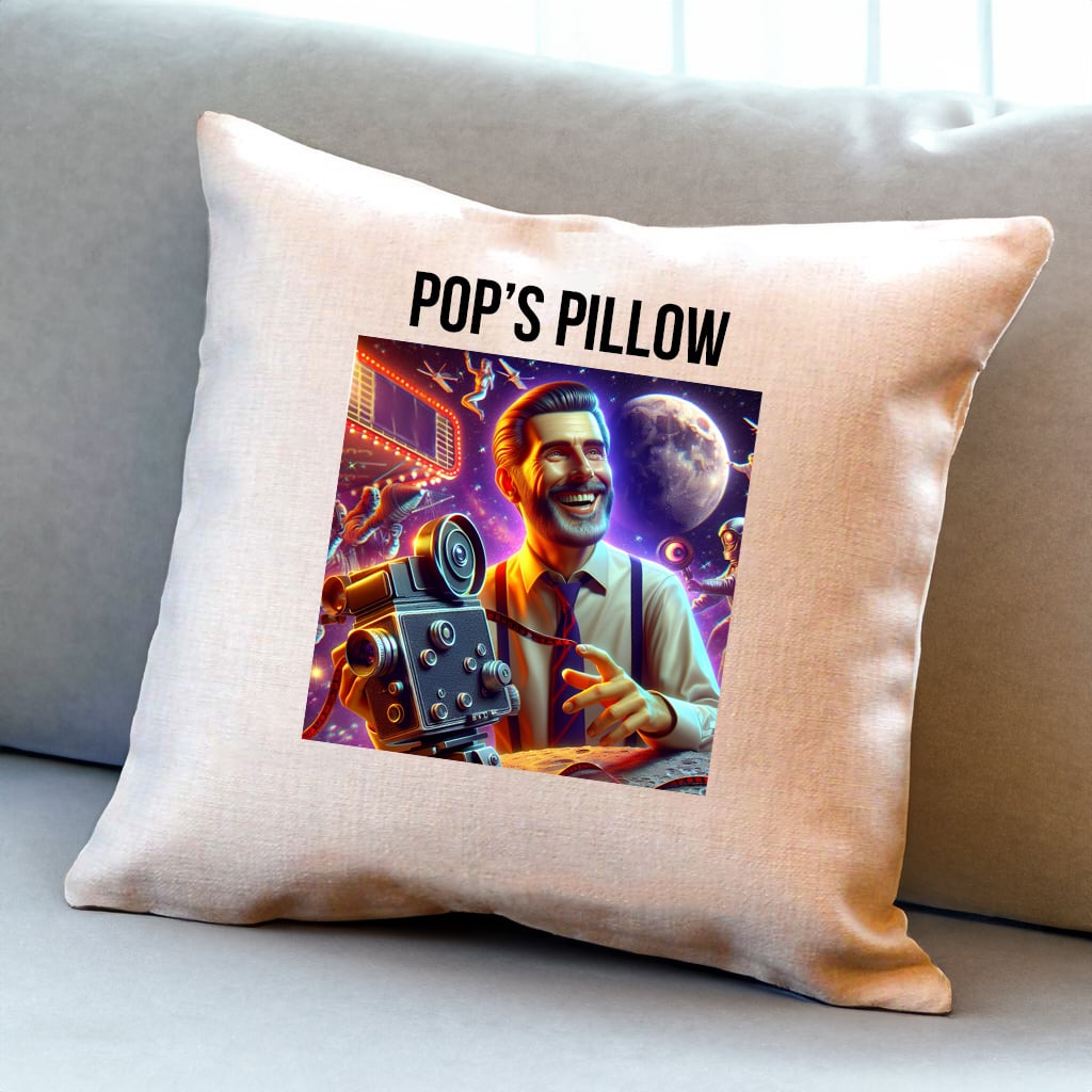 Personalised Cushion with Generated Image from GiftsOnline4U